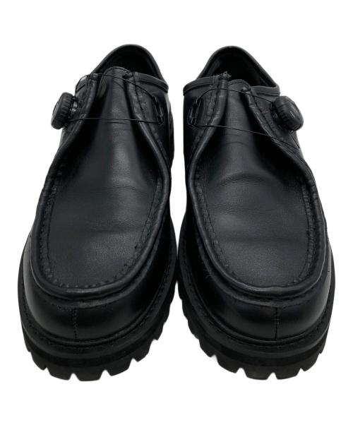 PLAY GROUND（プレイグラウンド）play ground (プレイグラウンド) STEVEN ALAN (スティーブンアラン) PG0008 play ground×STEVEN ALANチロリアンシューズ ブラック サイズ:27の古着・服飾アイテム