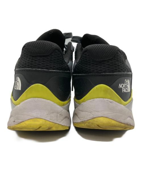 THE NORTH FACE（ザ ノース フェイス）THE NORTH FACE (ザ ノース フェイス) トレイルランニングシューズ ブラック×イエロー サイズ:25.5の古着・服飾アイテム