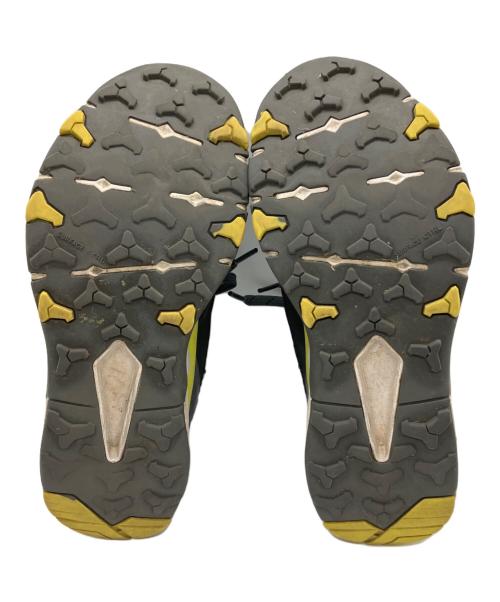 THE NORTH FACE（ザ ノース フェイス）THE NORTH FACE (ザ ノース フェイス) トレイルランニングシューズ ブラック×イエロー サイズ:25.5の古着・服飾アイテム