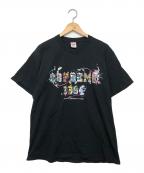 SUPREMEシュプリーム）の古着「Supreme Varsity Tee」｜ブラック