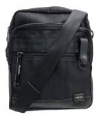 PORTERポーター）の古着「HEAT　ショルダーバッグ」｜ブラック