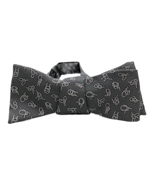 HERMES（エルメス）HERMES (エルメス) シルクネクタイ グレー サイズ:FREEの古着・服飾アイテム