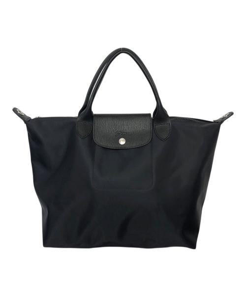 LONGCHAMP（ロンシャン）LONGCHAMP (ロンシャン) 2WAYバッグ ブラックの古着・服飾アイテム