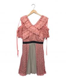 SELF PORTRAIT（セルフ ポートレイト）の古着「ワンピース」｜ピンク