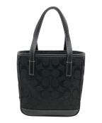 COACHコーチ）の古着「シグネチャー」｜ブラック