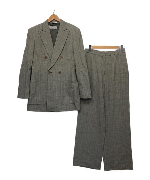 MaxMara（マックスマーラ）MaxMara (マックスマーラ) セットアップ グレー サイズ:42の古着・服飾アイテム