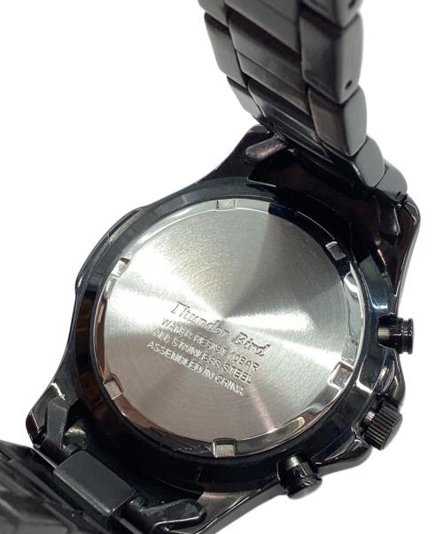 THUNDER BIRD（サンンダーバード）THUNDER BIRD (サンンダーバード) 腕時計 ブラックの古着・服飾アイテム