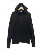 MONCLERモンクレール）の古着「MAGLIA CARDIGAN/ジップパーカー」｜ブラック