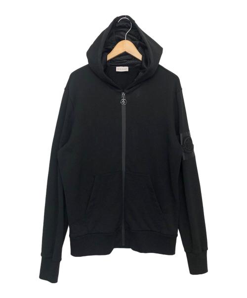 MONCLER（モンクレール）MONCLER (モンクレール) MAGLIA CARDIGAN/ジップパーカー ブラック サイズ:Lの古着・服飾アイテム
