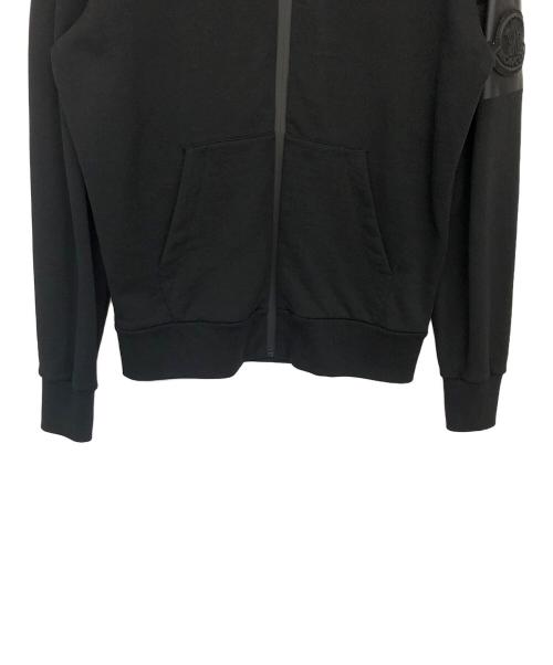 MONCLER（モンクレール）MONCLER (モンクレール) MAGLIA CARDIGAN/ジップパーカー ブラック サイズ:Lの古着・服飾アイテム