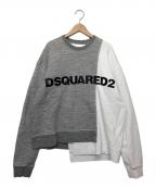 DSQUARED2ディースクエアード）の古着「S74GU0504　スウェット」｜グレー