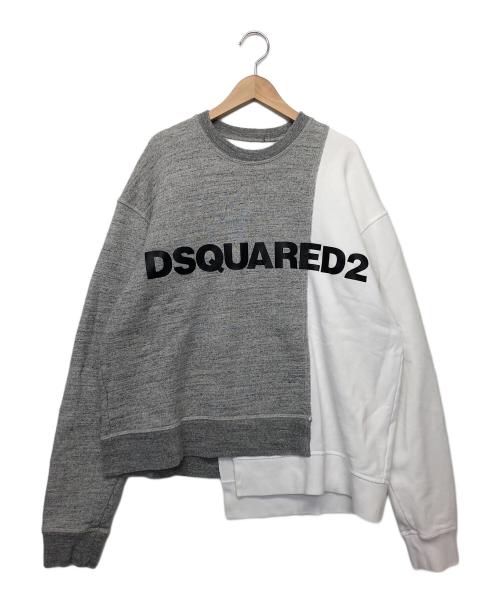 DSQUARED2（ディースクエアード）DSQUARED2 (ディースクエアード) S74GU0504　スウェット グレー サイズ:XSの古着・服飾アイテム