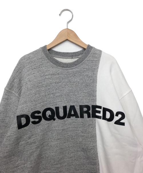 DSQUARED2（ディースクエアード）DSQUARED2 (ディースクエアード) S74GU0504　スウェット グレー サイズ:XSの古着・服飾アイテム