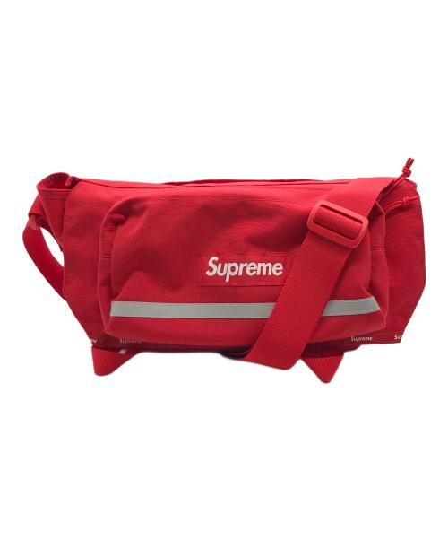 SUPREME（シュプリーム）Supreme (シュプリーム) メッセンジャーバッグ レッドの古着・服飾アイテム