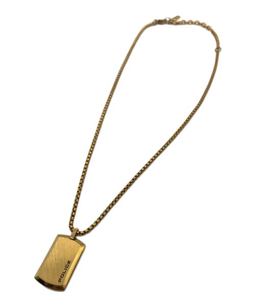 POLICE（ポリス）POLICE (ポリス) ネックレス ゴールドの古着・服飾アイテム