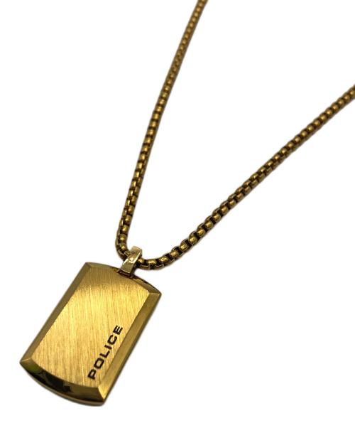 POLICE（ポリス）POLICE (ポリス) ネックレス ゴールドの古着・服飾アイテム