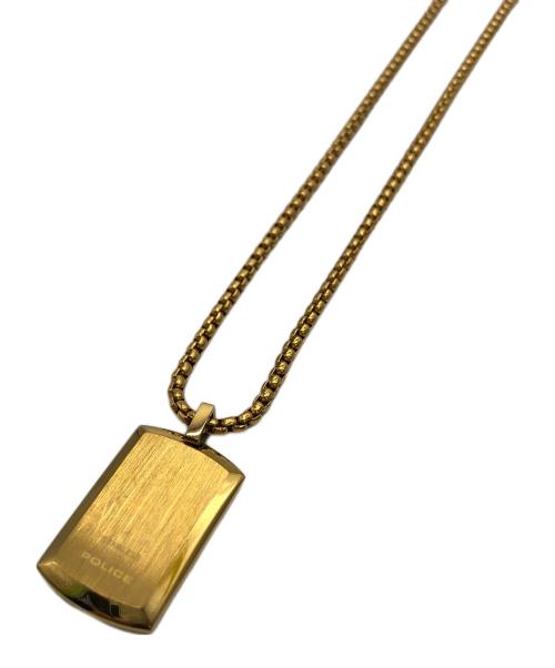 POLICE（ポリス）POLICE (ポリス) ネックレス ゴールドの古着・服飾アイテム