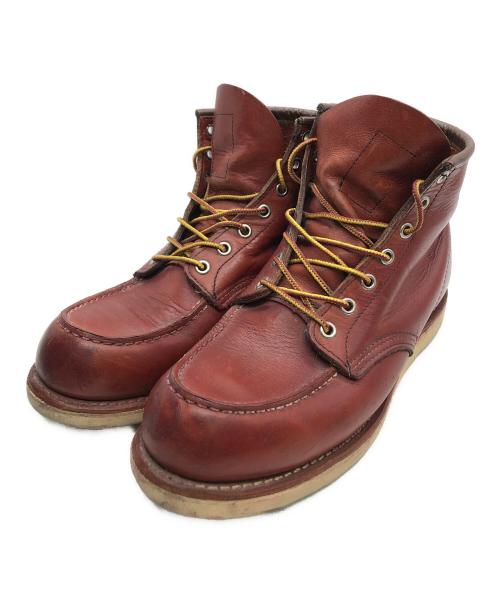 RED WING（レッドウィング）RED WING (レッドウィング) 6インチクラシックモックブーツ ブラウン サイズ:UK9の古着・服飾アイテム