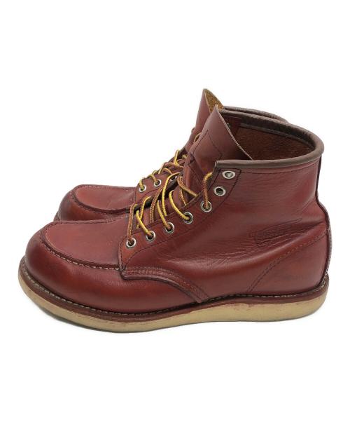 RED WING（レッドウィング）RED WING (レッドウィング) 6インチクラシックモックブーツ ブラウン サイズ:UK9の古着・服飾アイテム
