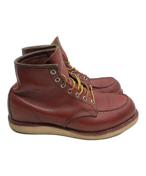 RED WING（レッドウィング）RED WING (レッドウィング) 6インチクラシックモックブーツ ブラウン サイズ:UK9の古着・服飾アイテム