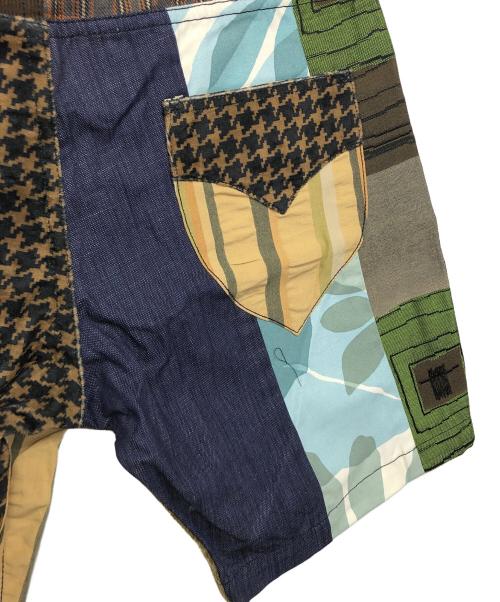 MONITALY（モニタリー）MONITALY (モニタリー) パッチワークハーフパンツ ベージュ サイズ:M 未使用品の古着・服飾アイテム