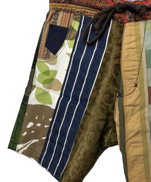 MONITALY（モニタリー）MONITALY (モニタリー) パッチワークハーフパンツ ベージュ サイズ:M 未使用品の古着・服飾アイテム