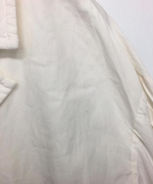 ATON（エイトン）ATON (エイトン) ロングコート ホワイト サイズ:06の古着・服飾アイテム