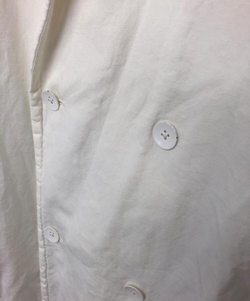 ATON（エイトン）ATON (エイトン) ロングコート ホワイト サイズ:06の古着・服飾アイテム