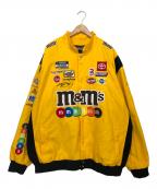 NASCAR×JH Designナスカー×ジェイエイチデザイン）の古着「M&Ms ブルゾン」｜イエロー