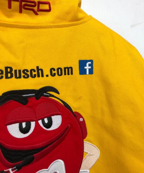 NASCAR（ナスカー）NASCAR (ナスカー) JH Design (ジェイエイチデザイン) M&Ms ブルゾン イエロー サイズ:3XLの古着・服飾アイテム