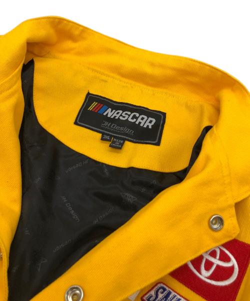 NASCAR（ナスカー）NASCAR (ナスカー) JH Design (ジェイエイチデザイン) M&Ms ブルゾン イエロー サイズ:3XLの古着・服飾アイテム