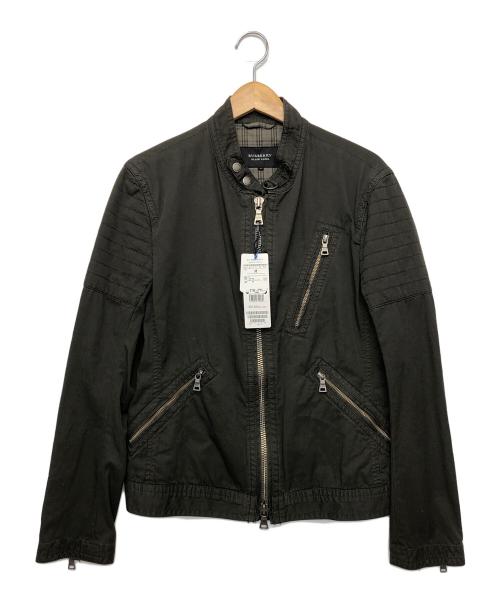 BURBERRY BLACK LABEL（バーバリーブラックレーベル）BURBERRY BLACK LABEL (バーバリーブラックレーベル) ジップジャケット グリーン サイズ:Mの古着・服飾アイテム