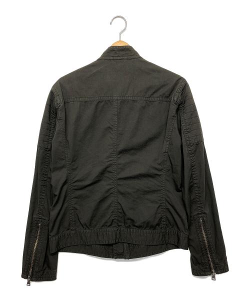 BURBERRY BLACK LABEL（バーバリーブラックレーベル）BURBERRY BLACK LABEL (バーバリーブラックレーベル) ジップジャケット グリーン サイズ:Mの古着・服飾アイテム