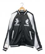 PSYCHO NATIONサイコネーション）の古着「スカジャン」｜ブラック