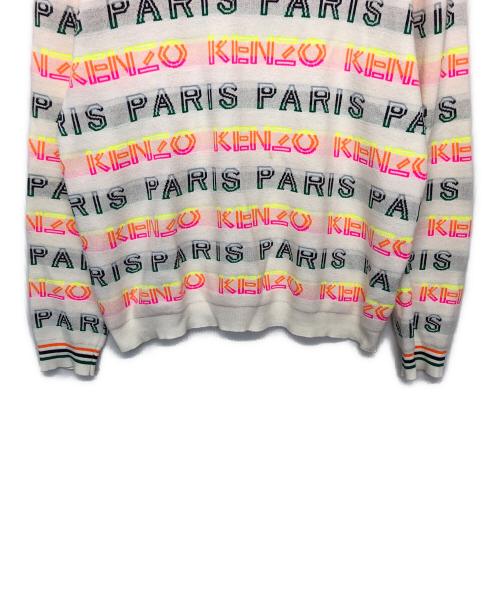 KENZO（ケンゾー）KENZO (ケンゾー) ニット ホワイト サイズ:Mの古着・服飾アイテム