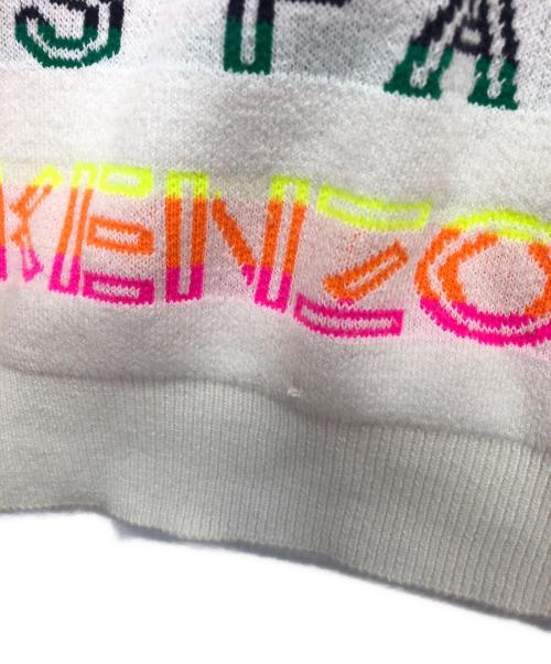KENZO（ケンゾー）KENZO (ケンゾー) ニット ホワイト サイズ:Mの古着・服飾アイテム