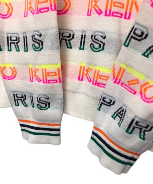 KENZO（ケンゾー）KENZO (ケンゾー) ニット ホワイト サイズ:Mの古着・服飾アイテム