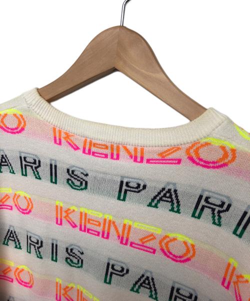 KENZO（ケンゾー）KENZO (ケンゾー) ニット ホワイト サイズ:Mの古着・服飾アイテム
