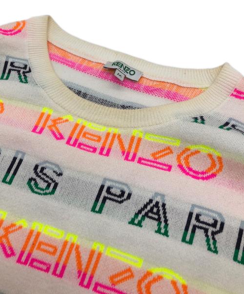 KENZO（ケンゾー）KENZO (ケンゾー) ニット ホワイト サイズ:Mの古着・服飾アイテム