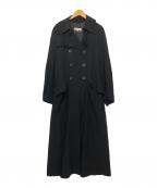 DRIES VAN NOTENドリスヴァンノッテン）の古着「ロングコート」｜ブラック