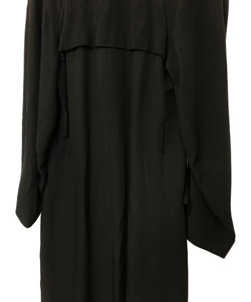 DRIES VAN NOTEN（ドリスヴァンノッテン）DRIES VAN NOTEN (ドリスヴァンノッテン) ロングコート ブラック サイズ:Sの古着・服飾アイテム