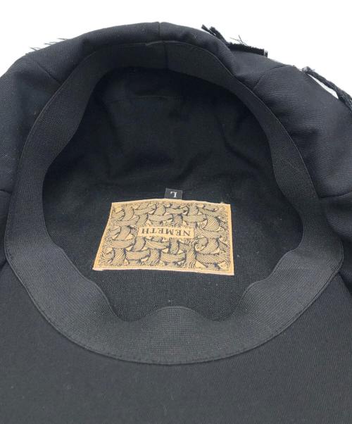 NEMETH（ネメス）Nemeth (ネメス) キャスケット ブラックの古着・服飾アイテム