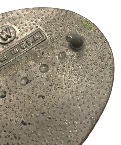 不明（不明）不明 (フメイ) フラワー バックル シルバーの古着・服飾アイテム