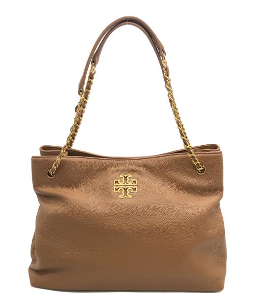 TORY BURCH（トリーバーチ）TORY BURCH (トリーバーチ) チェーンショルダーバッグ ブラウンの古着・服飾アイテム