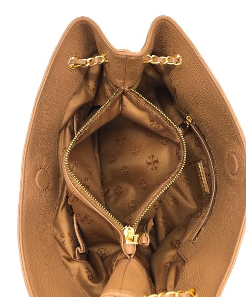 TORY BURCH（トリーバーチ）TORY BURCH (トリーバーチ) チェーンショルダーバッグ ブラウンの古着・服飾アイテム