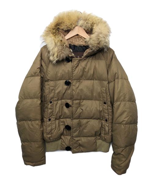 MONCLER（モンクレール）MONCLER (モンクレール) 中綿ジャケット ベージュ サイズ:00の古着・服飾アイテム