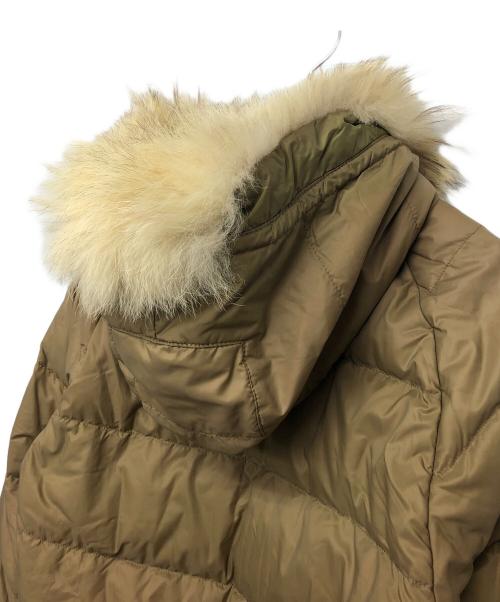 MONCLER（モンクレール）MONCLER (モンクレール) 中綿ジャケット ベージュ サイズ:00の古着・服飾アイテム