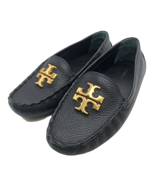 TORY BURCH（トリーバーチ）TORY BURCH (トリーバーチ) ドライビングシューズ ブラック サイズ: 7 1/2の古着・服飾アイテム