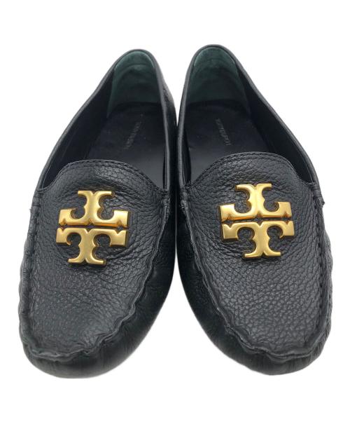 TORY BURCH（トリーバーチ）TORY BURCH (トリーバーチ) ドライビングシューズ ブラック サイズ: 7 1/2の古着・服飾アイテム