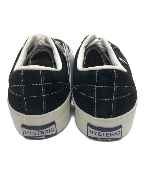 Hysteric Glamour（ヒステリックグラマー）Hysteric Glamour (ヒステリックグラマー) スニーカー ブラック サイズ: 27cm 未使用品の古着・服飾アイテム
